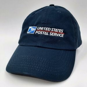 United States Postal Service Post Office Relaxed Cotton Dad Cap Hat USPS Retro